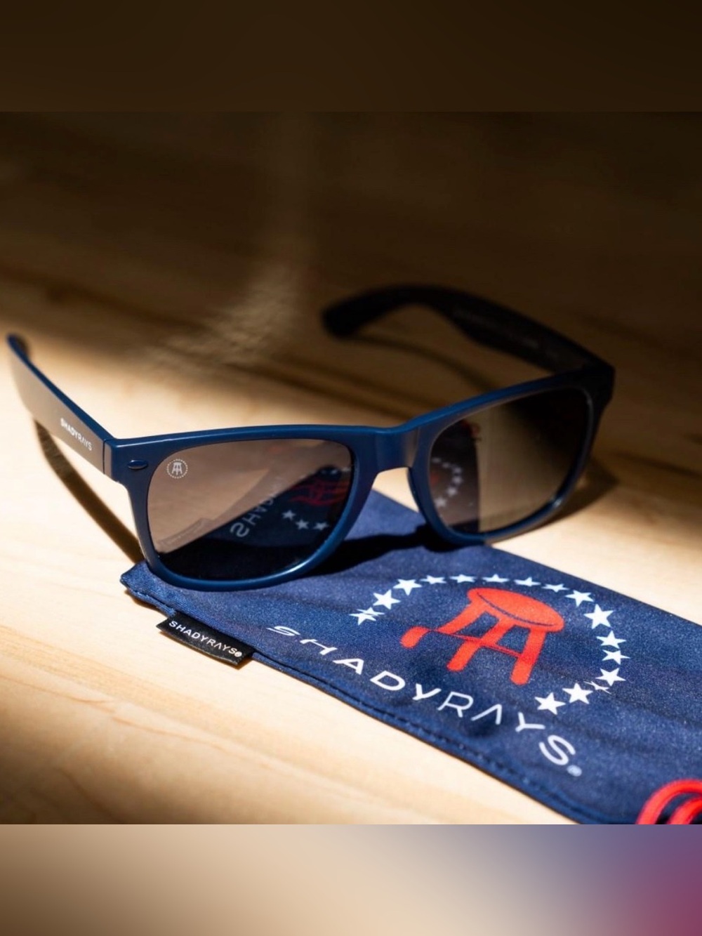 Shady Rays Classic x Barstool Sports Polarized Sunglasses Navy CL-73